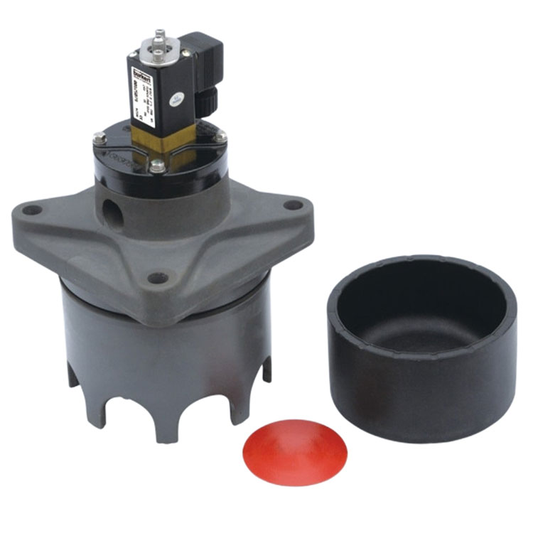Dhá bhealach dhá chomhla solenoid suímh